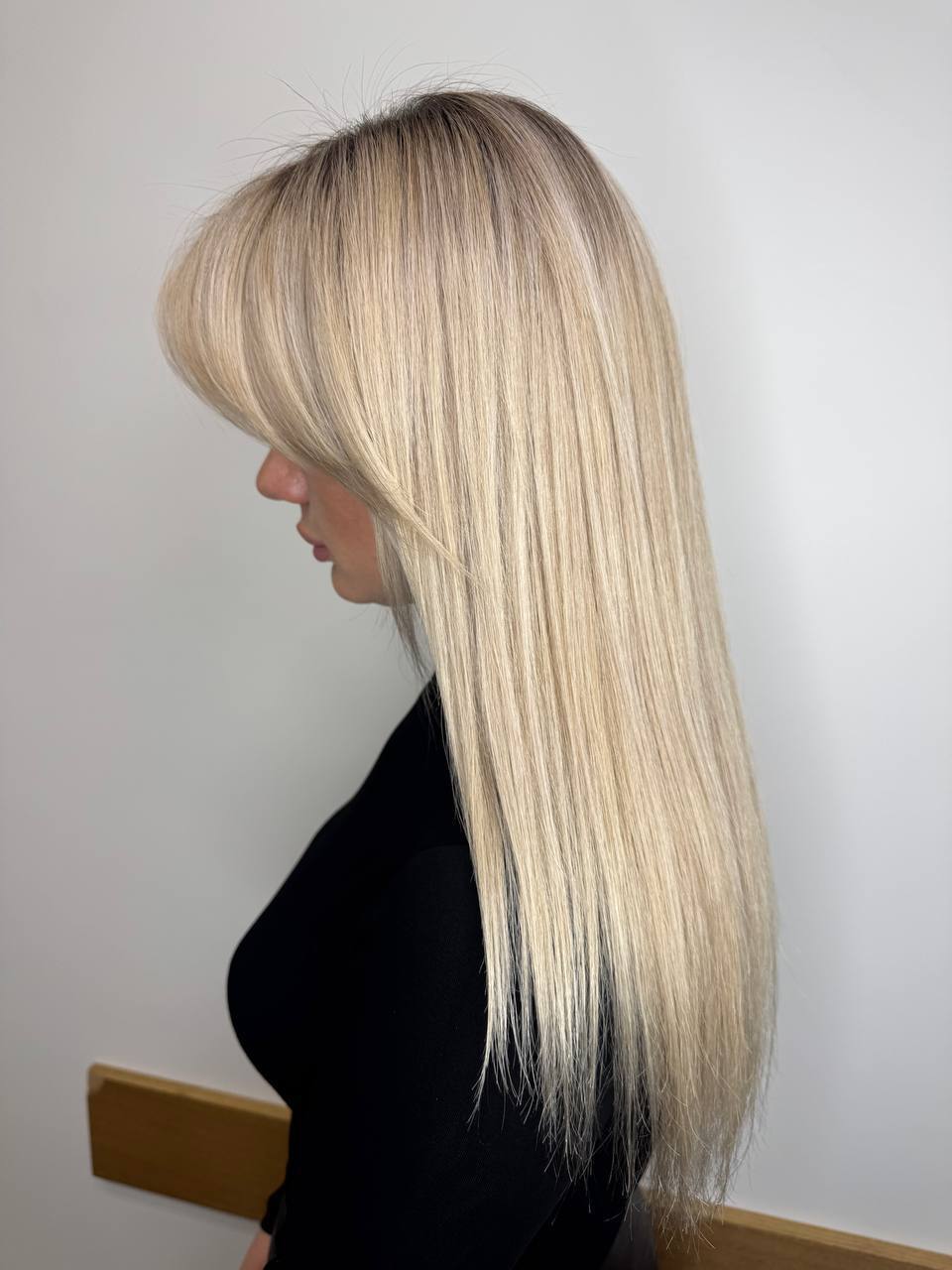 Blond hair work 9